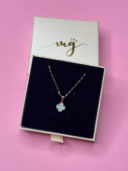 COLLAR VAN CLEEF AZUL CIELO