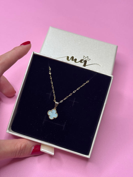 COLLAR VAN CLEEF AZUL CIELO