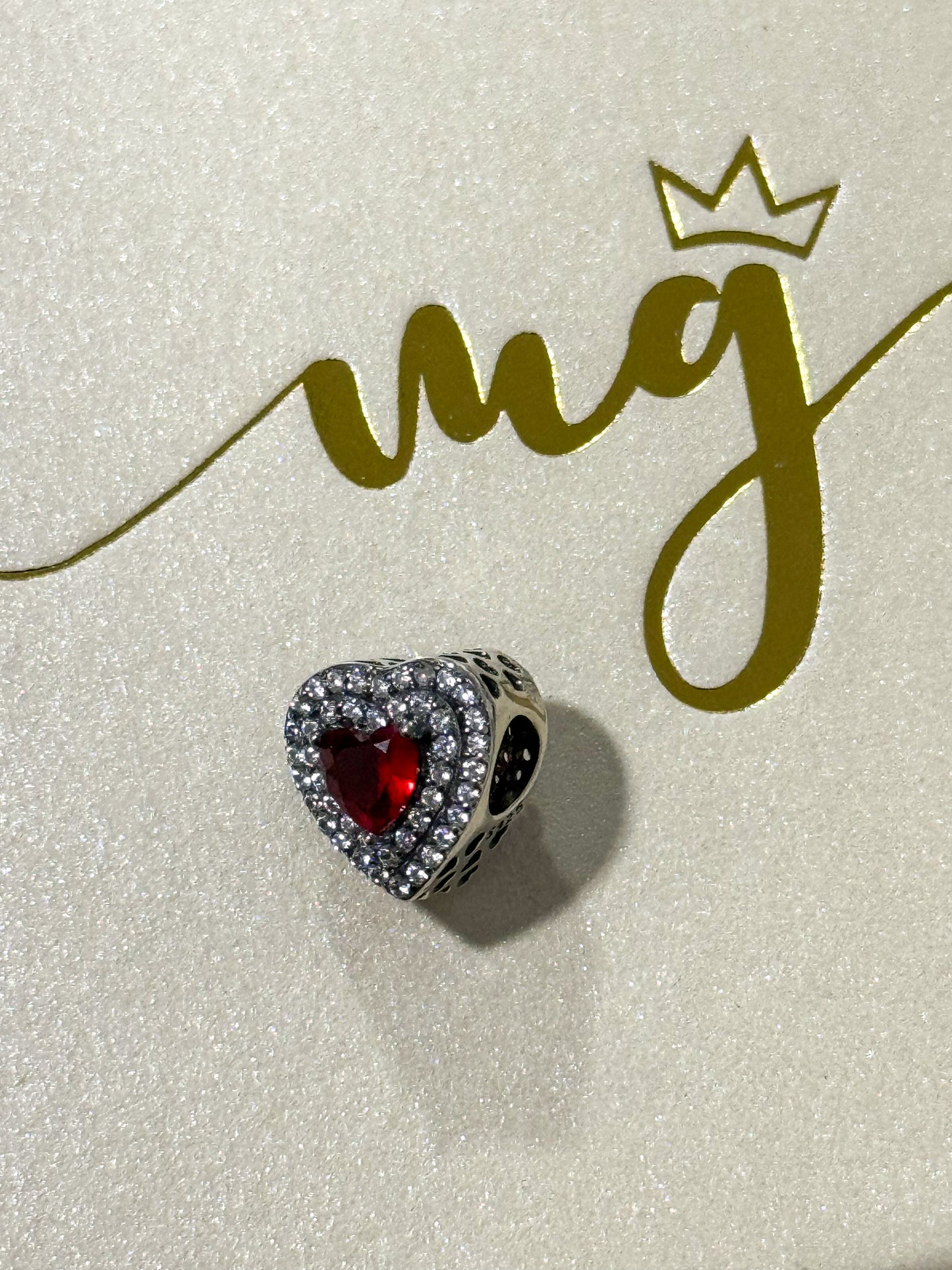 CORAZON CON INCRUSTACIONES